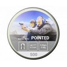Пули пневматические Borner Pointed 4.5 мм (500 шт, 0.58 грамм)