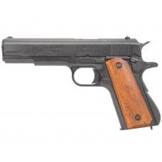Макет пистолета Denix Colt M1911A1 (Деревянные накладки, D7/9316)
