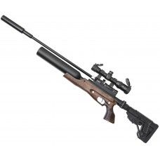 Пневматическая винтовка Jager SP Карабин колба (AP, 550 мм, 6.35 мм, дерево, складная)