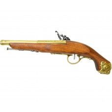 Макет кремниевого пистолета Denix D7/1077L (18 век, латунь)