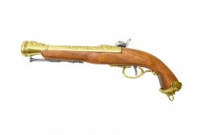 Макет кремниевого пистолета Denix D7/1104L (18 век, Италия, латунь)
