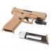 Пистолет пневматический Umarex Glock 19X TAN 4.5 мм (Металл, Blowback, CO2)