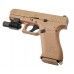 Пистолет пневматический Umarex Glock 19X TAN 4.5 мм (Металл, Blowback, CO2)