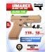 Пистолет пневматический Umarex Glock 19X TAN 4.5 мм (Металл, Blowback, CO2)
