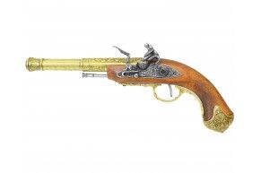 Макет кремниевого пистолета Denix D7/1296L (Индия, 18 век, латунь)