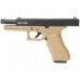 Страйкбольный пистолет KJW Glock 17 (KP-17-TBC.CO2 TAN)