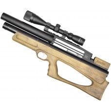 Пневматическая винтовка Дубрава Лесник BullPup 5.5 мм V4 (400 мм, Орех)