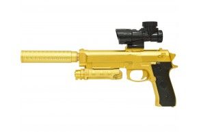 Гелевый пистолет Angry Ball M92 Gold