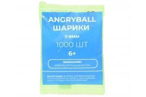 Шары гелевые Angry Ball (синие, 1000 шт) 