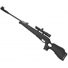 Пневматическая винтовка Retay 135X Black 4.5 Дж (Ортопедический приклад, пластик, переломка)