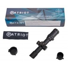 Оптический прицел Patriot P1-4х28EG (30 мм, Mil-Dot, BH-PT148G)