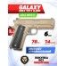 Страйкбольный пистолет Galaxy Colt 1911 G.25D (6 мм, spring, tan)