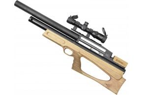 Пневматическая винтовка Дубрава Лесник Буллпап 5.5 мм V4 Магнум (Орех, 520 мм)