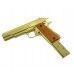 Макет пистолета Denix D7/5312 Кольт M1911A1 (ММГ, золотой, США)