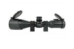 Оптический прицел Leapers Accushot Tactical 3-12x44 (Weaver, оригинал, MD, 30 мм, SF-параллакс, подсветка)
