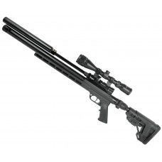 Пневматическая PCP винтовка Jager SPR Карабин AP 450 мм (5.5 мм, алюминий, черный)