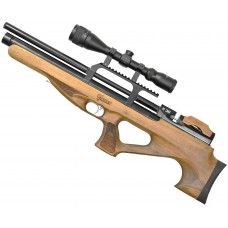 Пневматическая PCP винтовка Kuzey K30 (5.5 мм, орех)