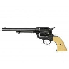 Макет револьвера Denix D7/1109N Colt Peacemaker .45 (ММГ, 7.5 Дюйма, кавалерийский, 1873 г, кость)