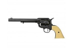Макет револьвера Кольт 7.5 D7/1109N ММГ (кавалерийский, США 1873 г, рукоять под кость)