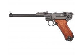 Макет пистолета Denix Luger Parabellum P08 (D7/M-1145, артиллерийский, дерево)