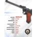 Макет пистолета Denix Luger Parabellum P08 (D7/M-1145, артиллерийский, дерево)