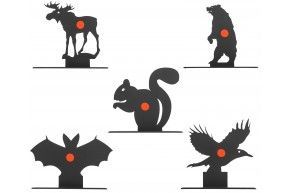 Комплект мишеней Shootman животные (5 шт, 3 мм)