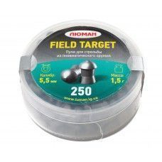 Пули пневматические Люман Field Target 5.5 мм (250 шт, 1.5 г)