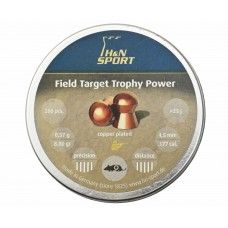 Пули пневматические H&N Field Target Trophy Power 4.5 мм (200 шт, 0.57 г)