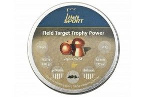 Пули пневматические H&N Field Target Trophy Power 4.5 мм (200 шт, 0.57 г)