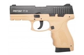 Охолощенный пистолет Retay PT 26 Taurus (песочный)
