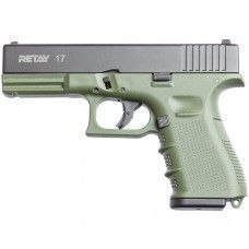 Охолощенный пистолет Retay 17 Glock (Green)