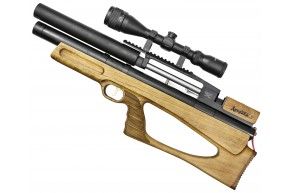 Пневматическая винтовка Дубрава Лесник Буллпап 5.5 мм V5 (400 мм, дерево)