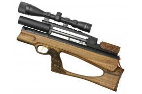 Пневматическая винтовка Дубрава Анчутка Буллпап 6.35 мм V5 (250 мм, Орех)