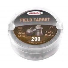 Пули пневматические Люман Field Target 5.5 мм (1.65 г, 200 шт)
