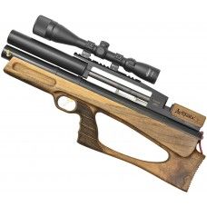 Пневматическая винтовка Дубрава Анчутка Буллпап Alfa 4.5 мм V5 (300 мм, Орех)
