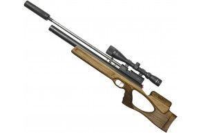 Пневматическая винтовка Дубрава Карабин Чекан Alfa 4.5 мм V5 Магнум (580 мм, орех, полнотел)
