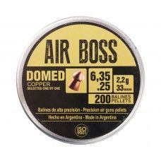 Пули пневматические Apolo Air Boss Domed 6.35 мм (200 шт, 2.2 гр)