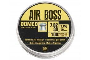 Пули пневматические Apolo Air Boss Domed 7.62 мм (100 шт, 3.15 г)