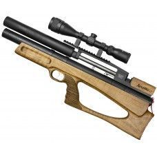 Пневматическая винтовка Дубрава Лесник BullPup 6.35 мм V6 (400 мм, Орех)