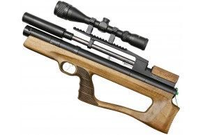 Пневматическая винтовка Дубрава Анчутка Буллпап 6.35 мм V6 (300 мм, дерево)