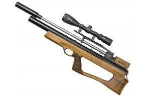 Пневматическая винтовка Дубрава Лесник магнум 4.5 мм V6 (520 мм, орех, полнотел)