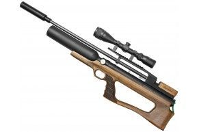 Пневматическая винтовка Дубрава Лесник колба 4.5 мм V6 Магнум (580 мм, орех, полнотел)