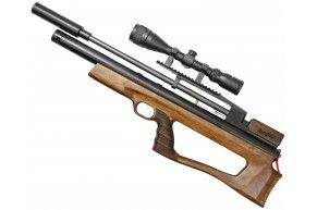 Пневматическая винтовка Дубрава Лесник Буллпап 7.62 мм V6 (500 мм, дерево)