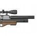 Пневматическая винтовка Krugergun Снайпер 5.5 мм Буллпап (420 мм, редуктор, взвод передний, деревянная)