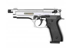 Сигнальный пистолет Курс-С B92-S Хром 5.5 мм (10ТК, Беретта В92)