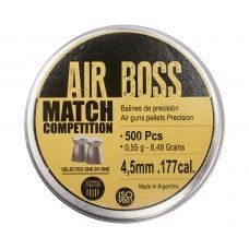 Пули пневматические Apolo Air Boss Match 4.5 мм (500 шт, 0.55 грамма)