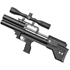 Пневматическая винтовка Krugergun Снайпер Буллпап 5.5 мм (300 мм, редуктор, высокий мостик, пластиковая)