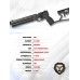 Пневматический пистолет Krugergun Корсар 5.5 мм (редуктор, 240 мм, D32, приклад, с манометром)