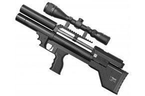 Пневматическая винтовка Krugergun Снайпер Буллпап 6.35 мм (300 мм, редуктор, пластиковая)