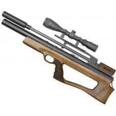 Пневматическая винтовка Дубрава Манул V6 5.5 мм (450 мм, буллпап, Орех)